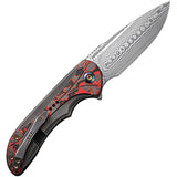 We Knife Co Ltd Equivik Framelock Lava Flow