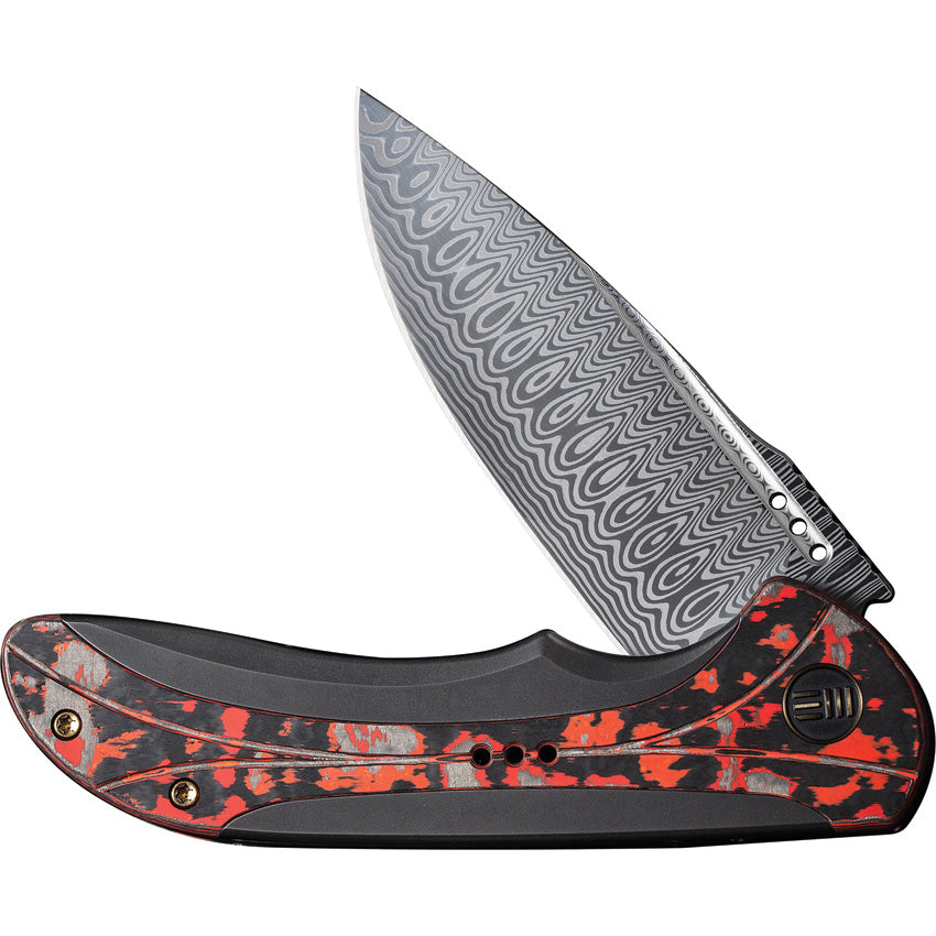 We Knife Co Ltd Equivik Framelock Lava Flow