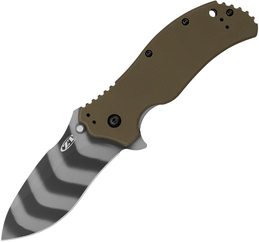 Zero Tolerance Linerlock A/O OD Green Magna C